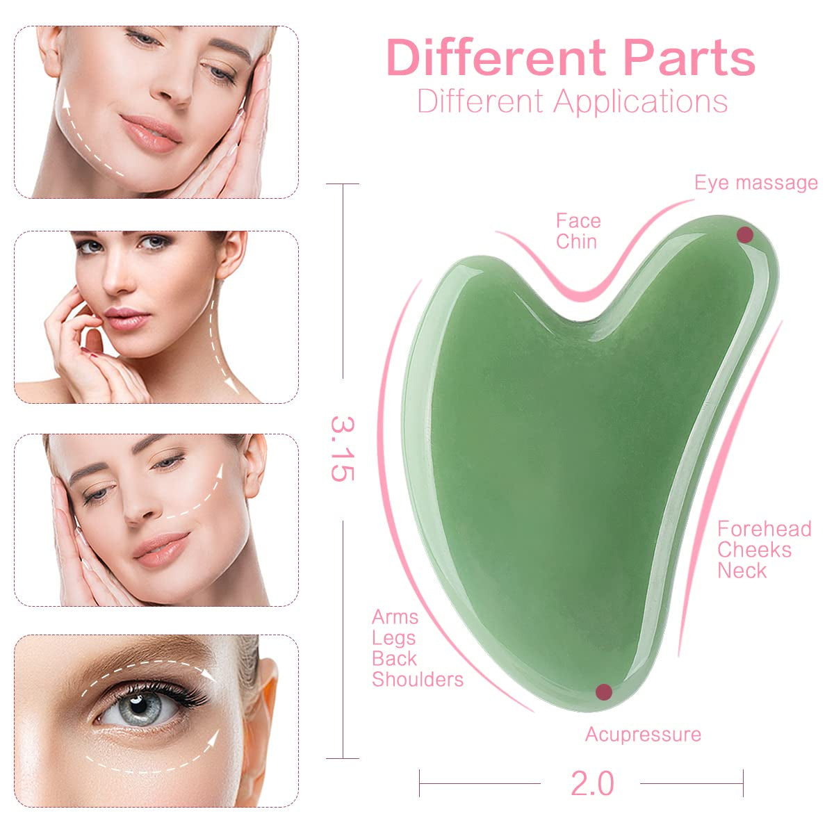 Ice Roller for Face and Gua Sha Facial Tools,Reduce Wrinkles Puffiness Migraine Pain Relief,Skin Care Products